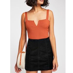 FREE PEOPLE modern femme cord mini